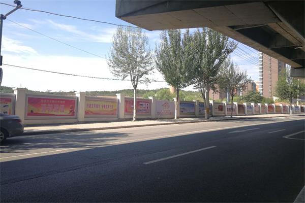 張家口房地產圍擋廣告制作