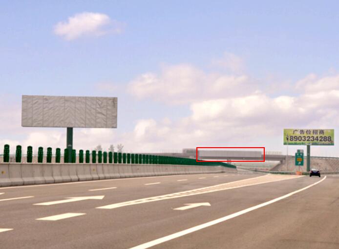 張涿高速涿鹿東出口跨線橋廣告牌 張涿高速涿鹿東出口跨線橋廣告牌