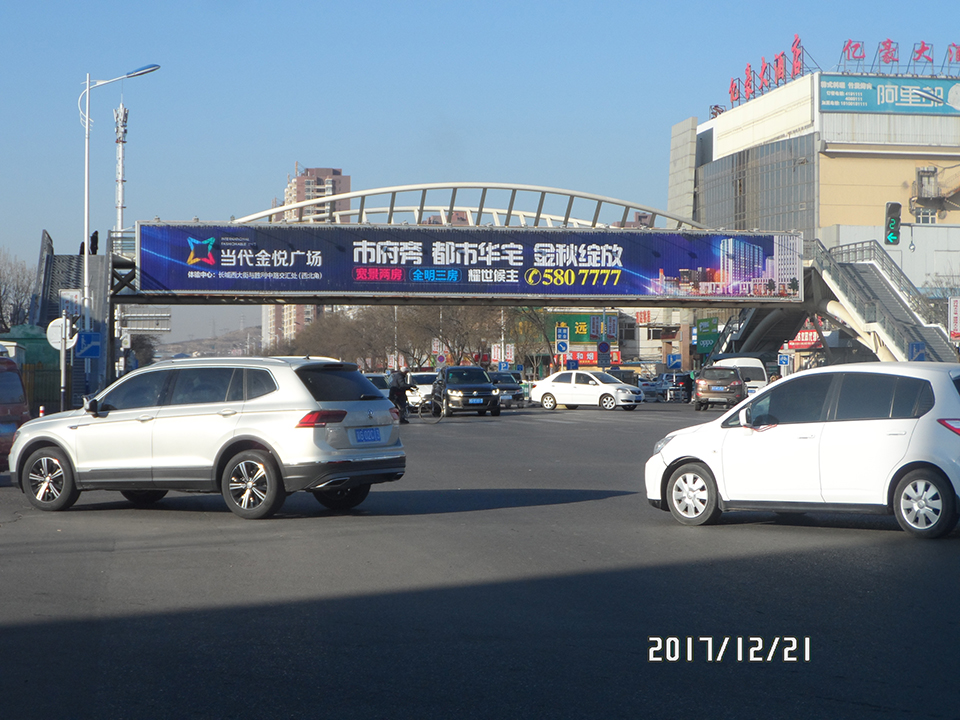 張家口跨道橋體廣告廣告位投放